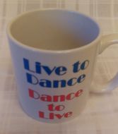 Mug - Live to dance, dance to live 